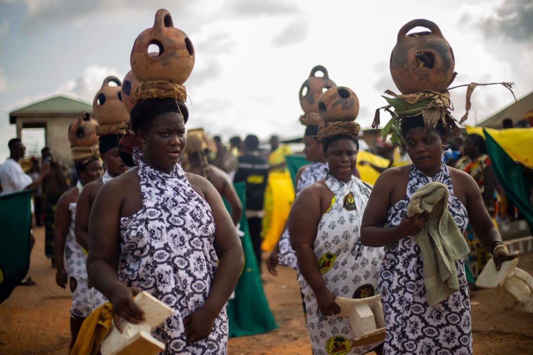 Libation pouring ceremony